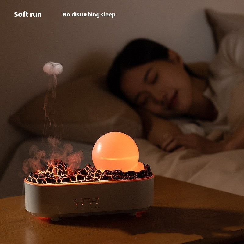 Volcano-Style Heavy Fog Humidifier – Modern Home Ornament
