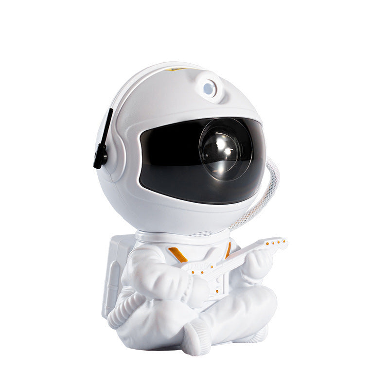 Mini Astronaut Star Projector Lamp – Colorful Flowing Galaxy Light & Creative Atmosphere Gift