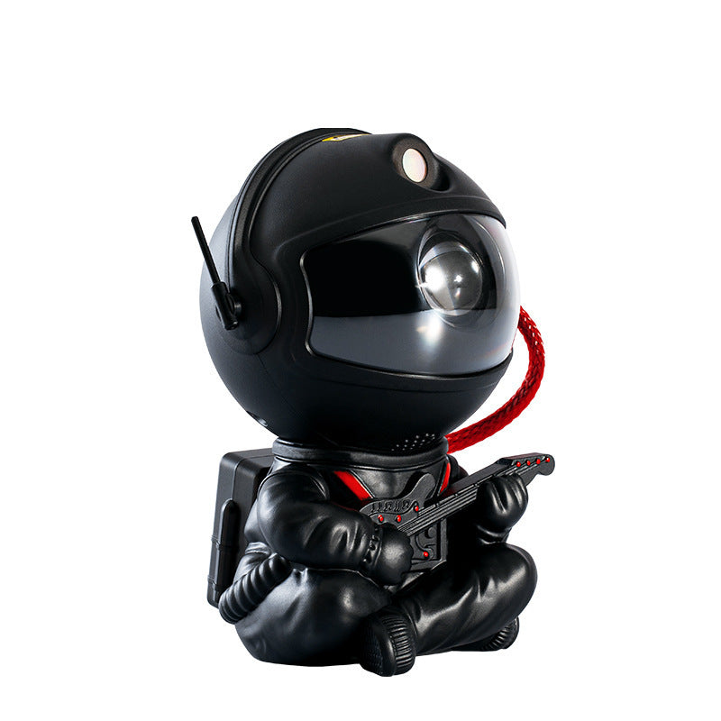 Mini Astronaut Star Projector Lamp – Colorful Flowing Galaxy Light & Creative Atmosphere Gift