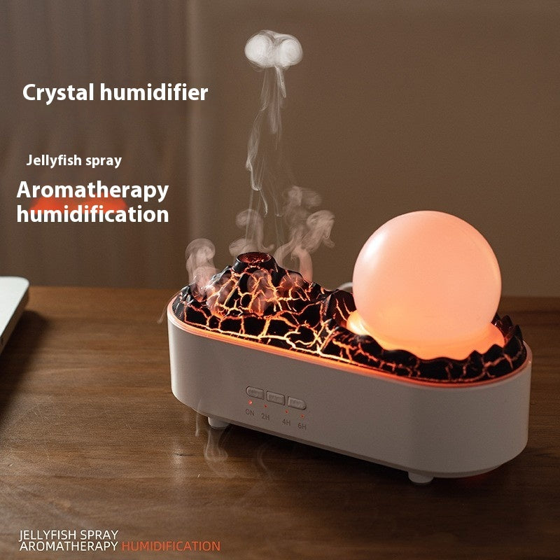 Volcano-Style Heavy Fog Humidifier – Modern Home Ornament